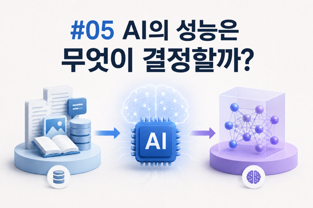 AI의 성능은 무엇이 결정할까?