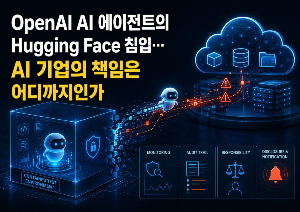 OpenAI AI 에이전트의 Hugging Face 침입…AI 기업의 책임은 어디까지인가