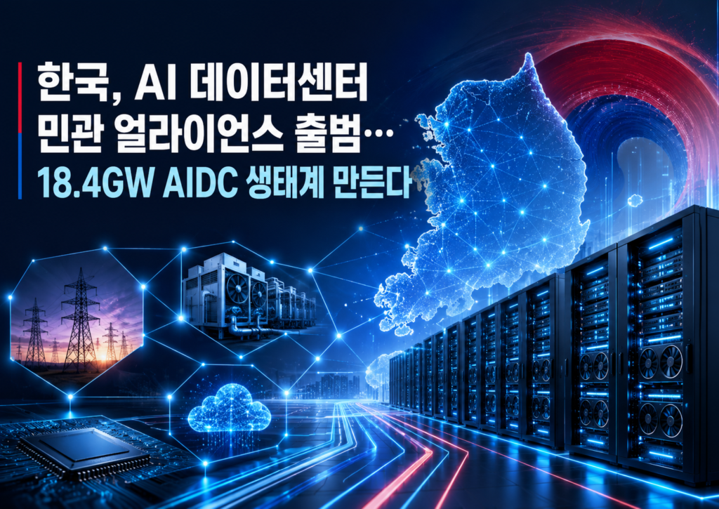 한국, AI 데이터센터 민관 얼라이언스 출범…18.4GW AIDC 생태계 만든다
