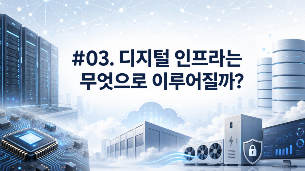 #03. 디지털 인프라는 무엇으로 이루어질까? (계산, 연결, 저장, 배치·제공, 운영 환경)
