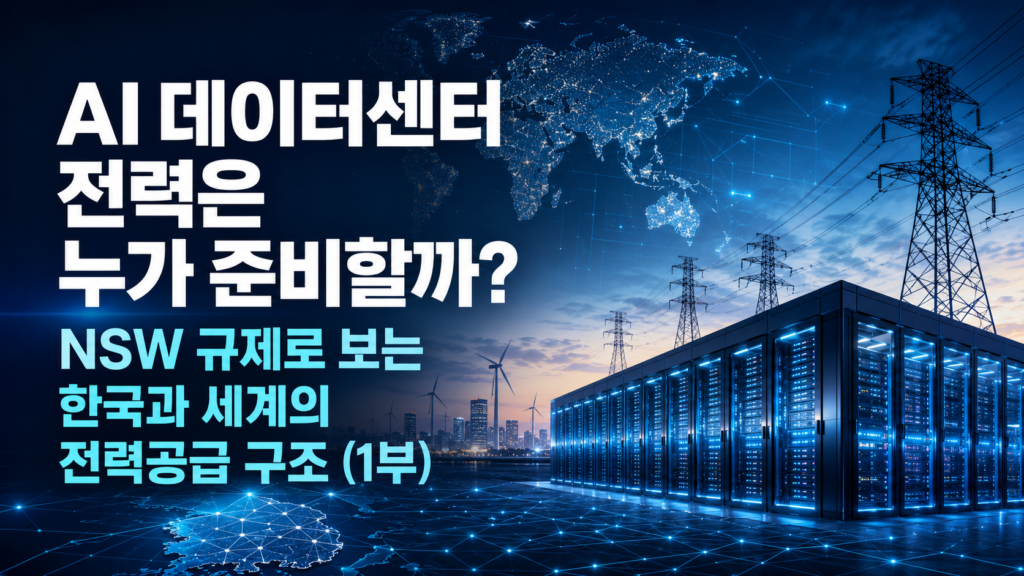 AI 데이터센터 전력은 누가 준비할까