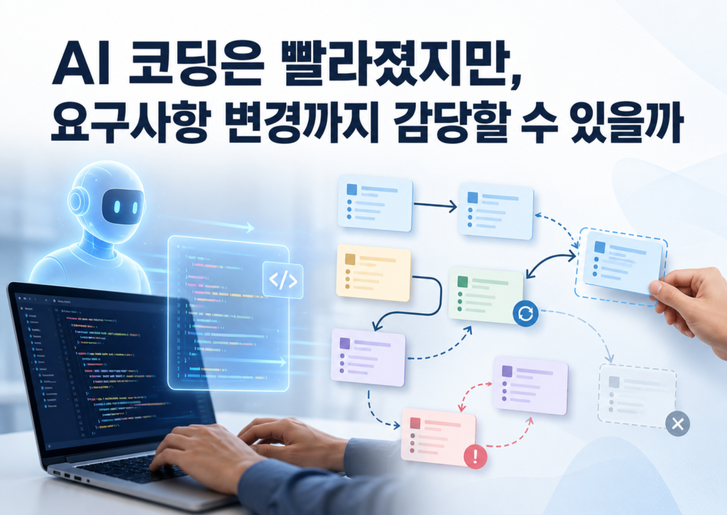 AI 코딩은 빨라졌지만, 요구사항 변경까지 감당할 수 있을까