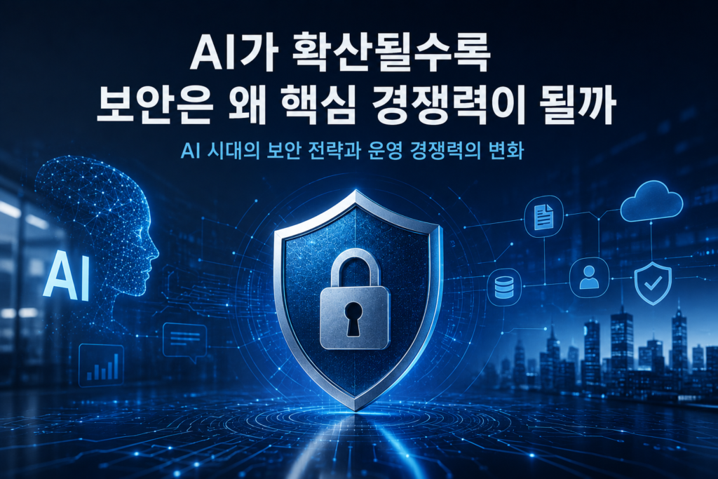 AI가 확산될수록 보안은 왜 핵심 경쟁력이 될까