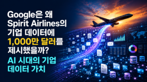 Google은 왜 Spirit Airlines의 기업 데이터에 1,000만 달러를 제시했을까? AI 시대의 기업 데이터 가치